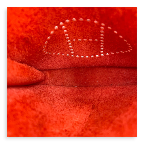 Evelyne TPM Red Crossbody Bag in Clemence, Palladium hardware