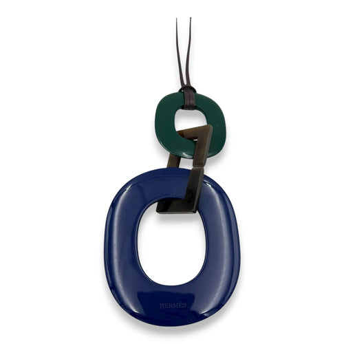 Horn Azur Blue in Horn