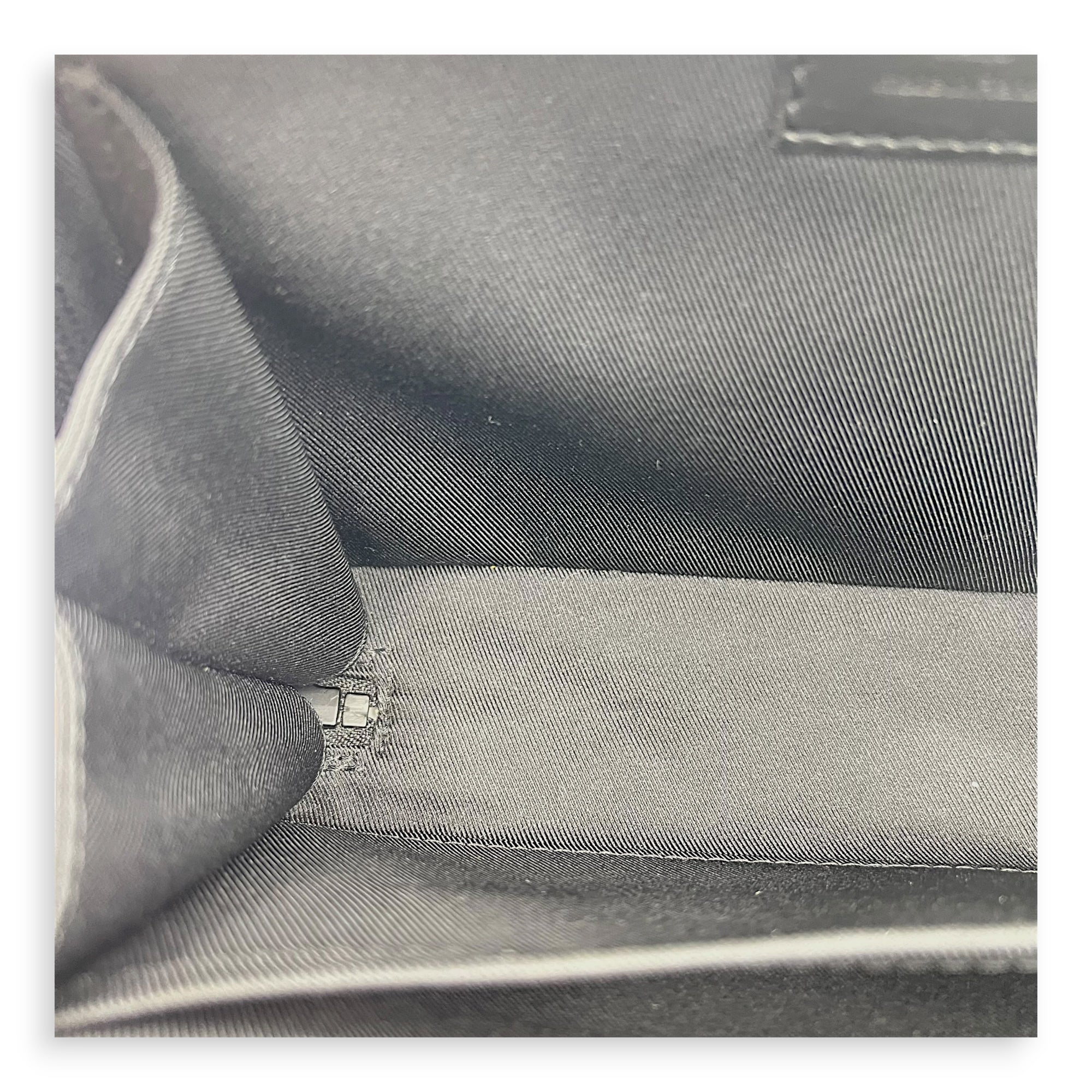 Soft Trunk Handle Shoulder Bag Brown in Monogram Coated Canvas, Black hardware