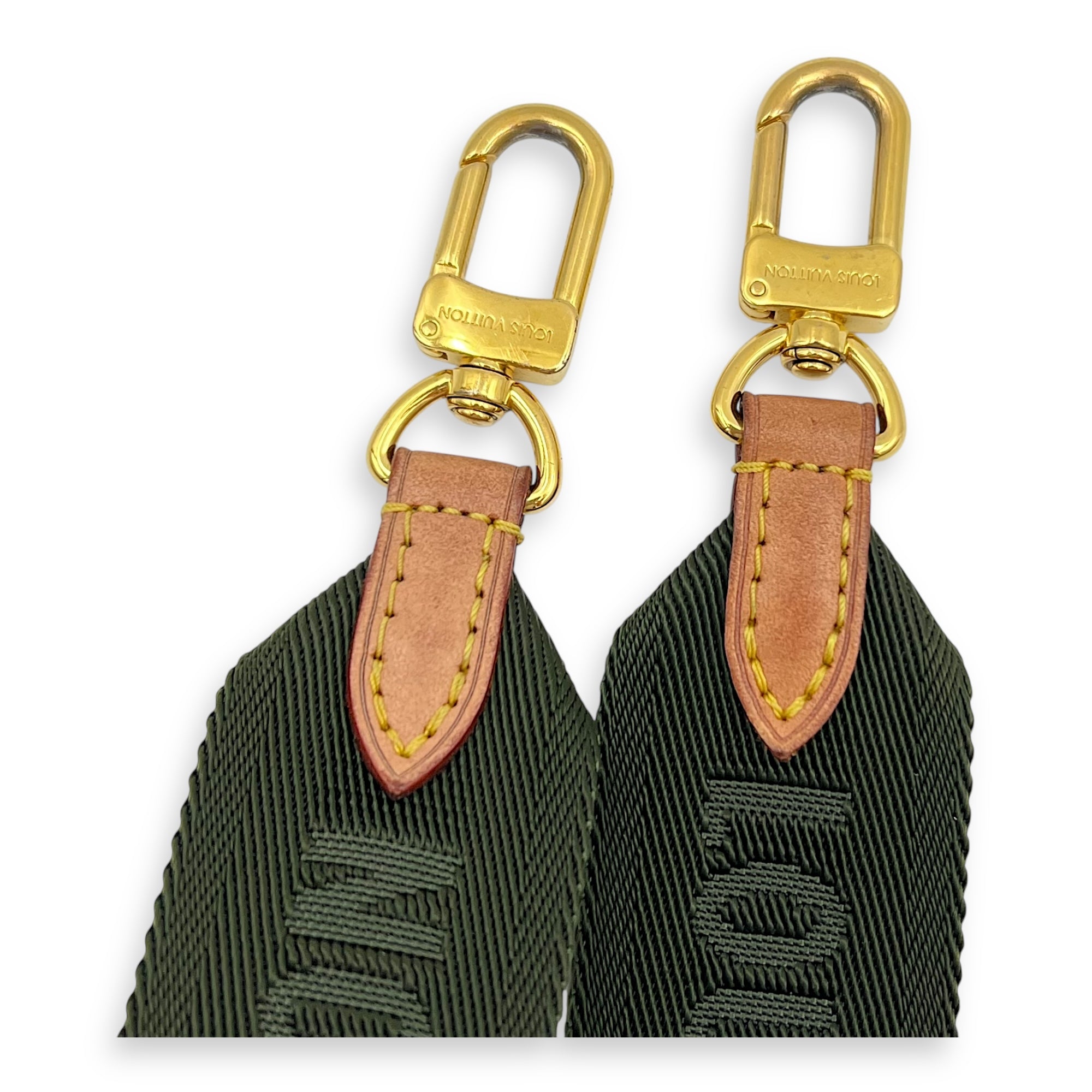 Multi-Pochette Accessoires Crossbody Bag Brown in Monogram Coated Canvas, Gold hardware