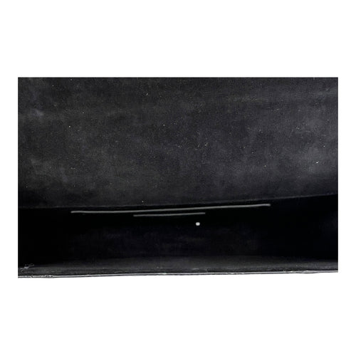 Kate Clutch Black in Python Leather, Gold hardware