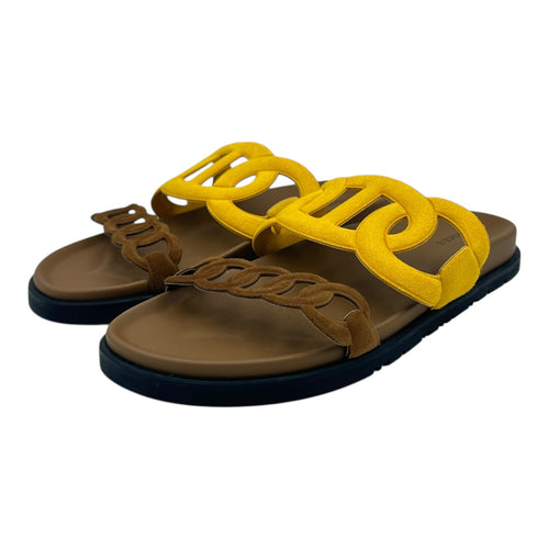 Extra 40 Multi-colour Sandals in Suede & Rubber