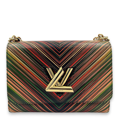 Twist Crossbody Bag MM 2016 Tropical in Calfskin, Gold hardware