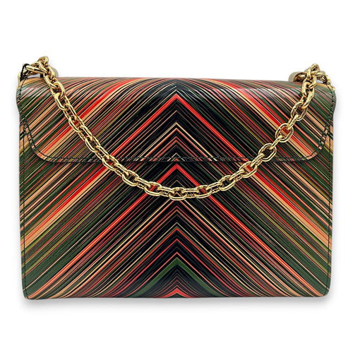 Twist Crossbody Bag MM 2016 Tropical in Calfskin, Gold hardware