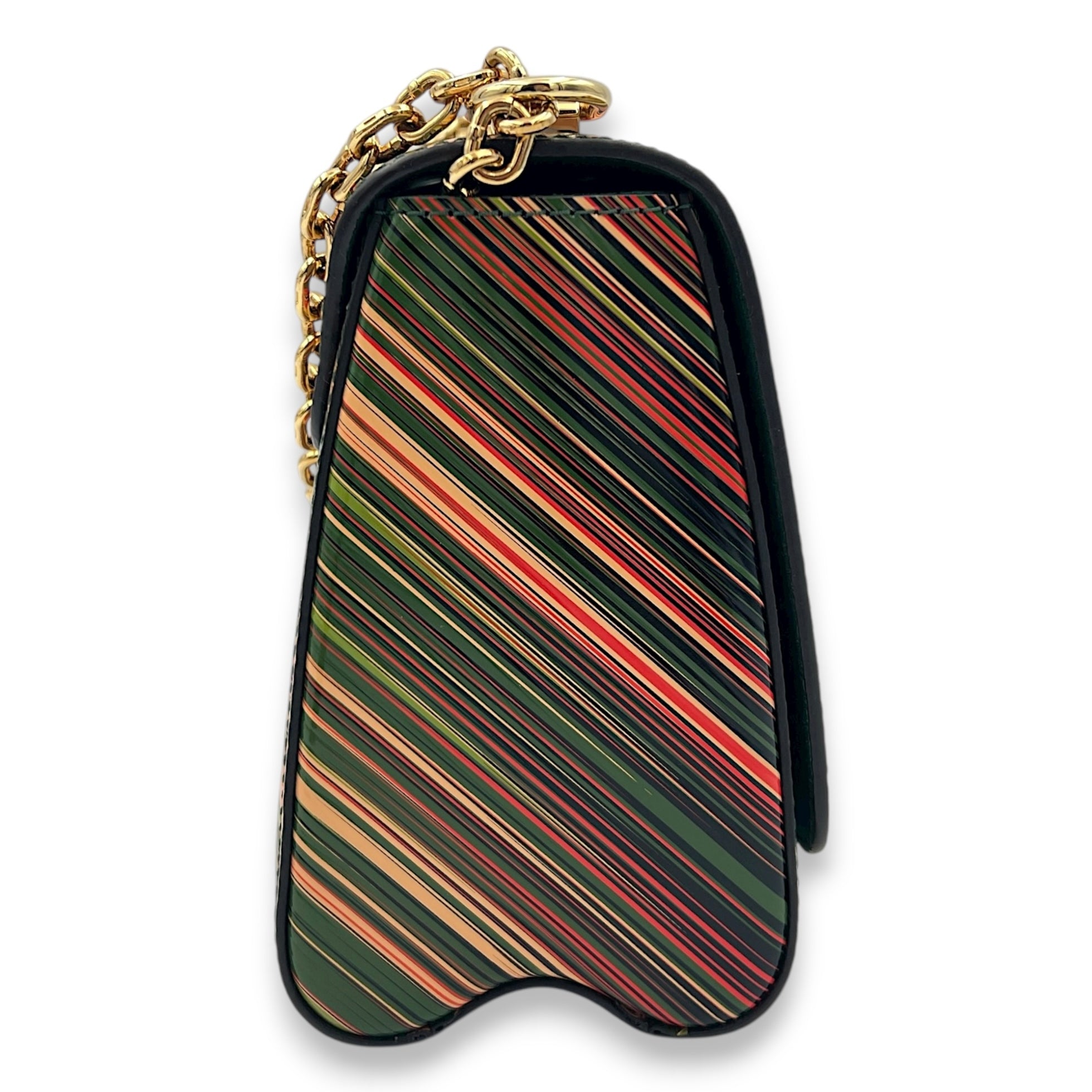 Twist Crossbody Bag MM 2016 Tropical in Calfskin, Gold hardware