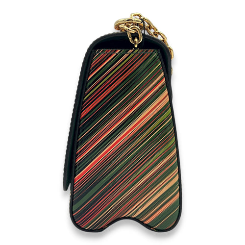 Twist Crossbody Bag MM 2016 Tropical in Calfskin, Gold hardware