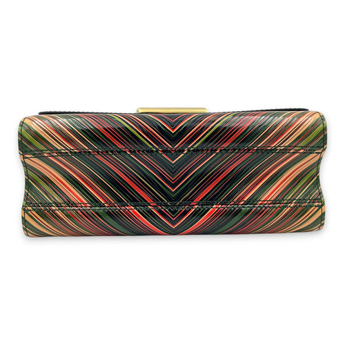 Twist Crossbody Bag MM 2016 Tropical in Calfskin, Gold hardware