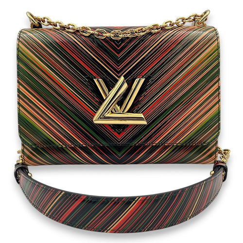 Twist Crossbody Bag MM 2016 Tropical in Calfskin, Gold hardware