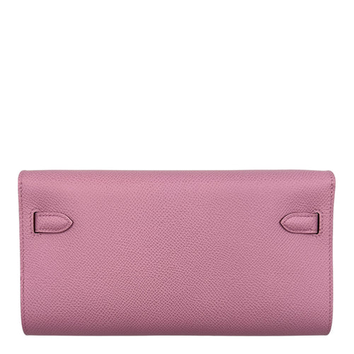 Kelly To Go Mauve Sylvester Wallet On Chain in Epsom, Palladium hardware