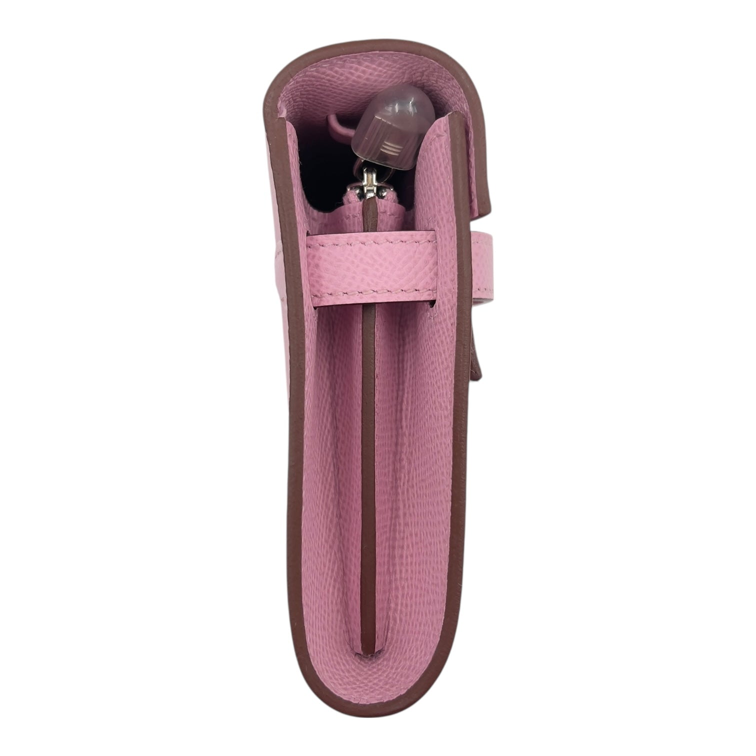 Kelly To Go Mauve Sylvester Wallet On Chain in Epsom, Palladium hardware