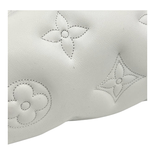 Papillon BB White Crossbody Bag in Calfskin, Gold hardware