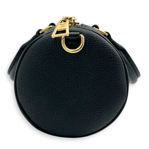 Papillon Crossbody Bag BB Black in Empreinte Leather, Gold hardware
