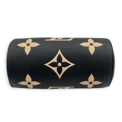 Papillon Crossbody Bag BB Black in Empreinte Leather, Gold hardware