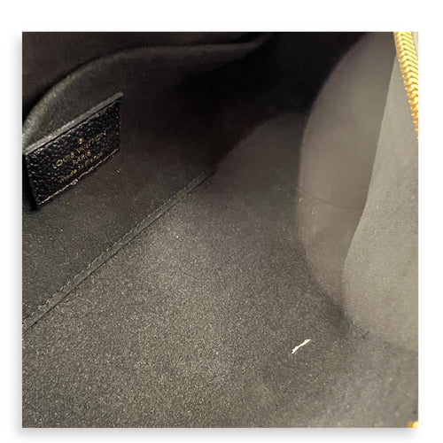 Papillon Crossbody Bag BB Black in Empreinte Leather, Gold hardware