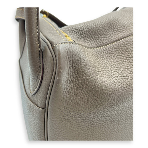 Lindy Etoupe in Clemence, Gold hardware