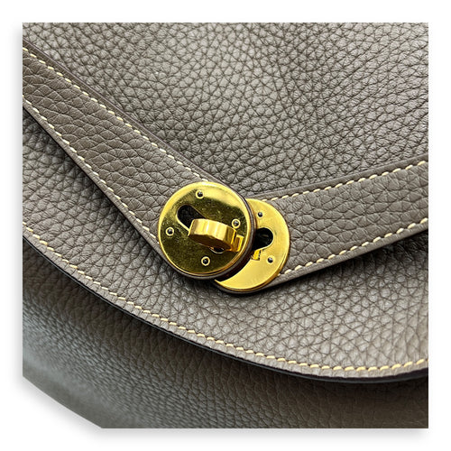 Lindy Etoupe in Clemence, Gold hardware