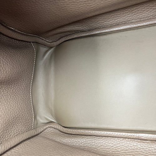 Lindy Etoupe in Clemence, Gold hardware