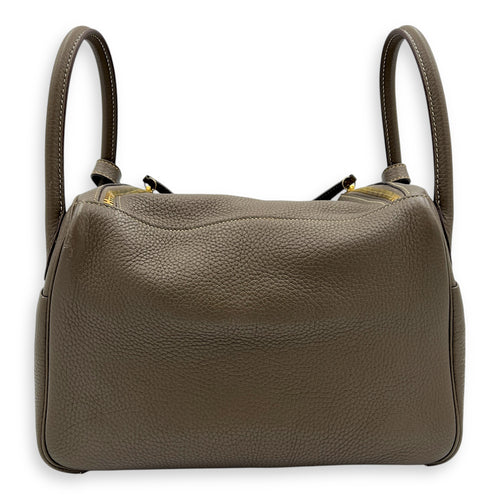 Lindy Etoupe in Clemence, Gold hardware