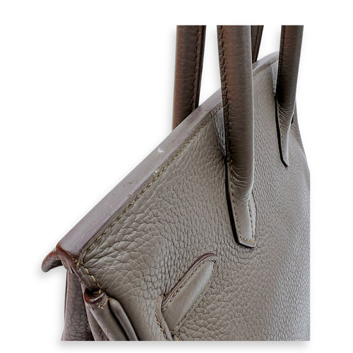 Birkin Etain in Clemence, Gold hardware