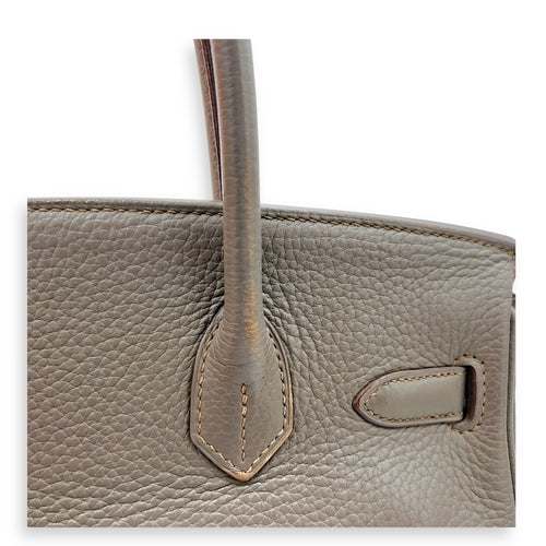 Birkin Etain in Clemence, Gold hardware