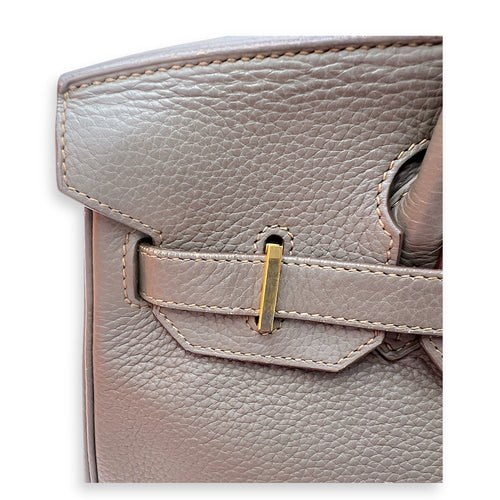 Birkin Etain in Clemence, Gold hardware