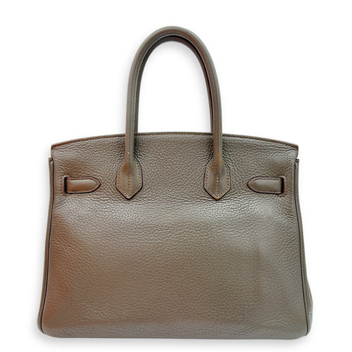 Birkin Etain in Clemence, Gold hardware