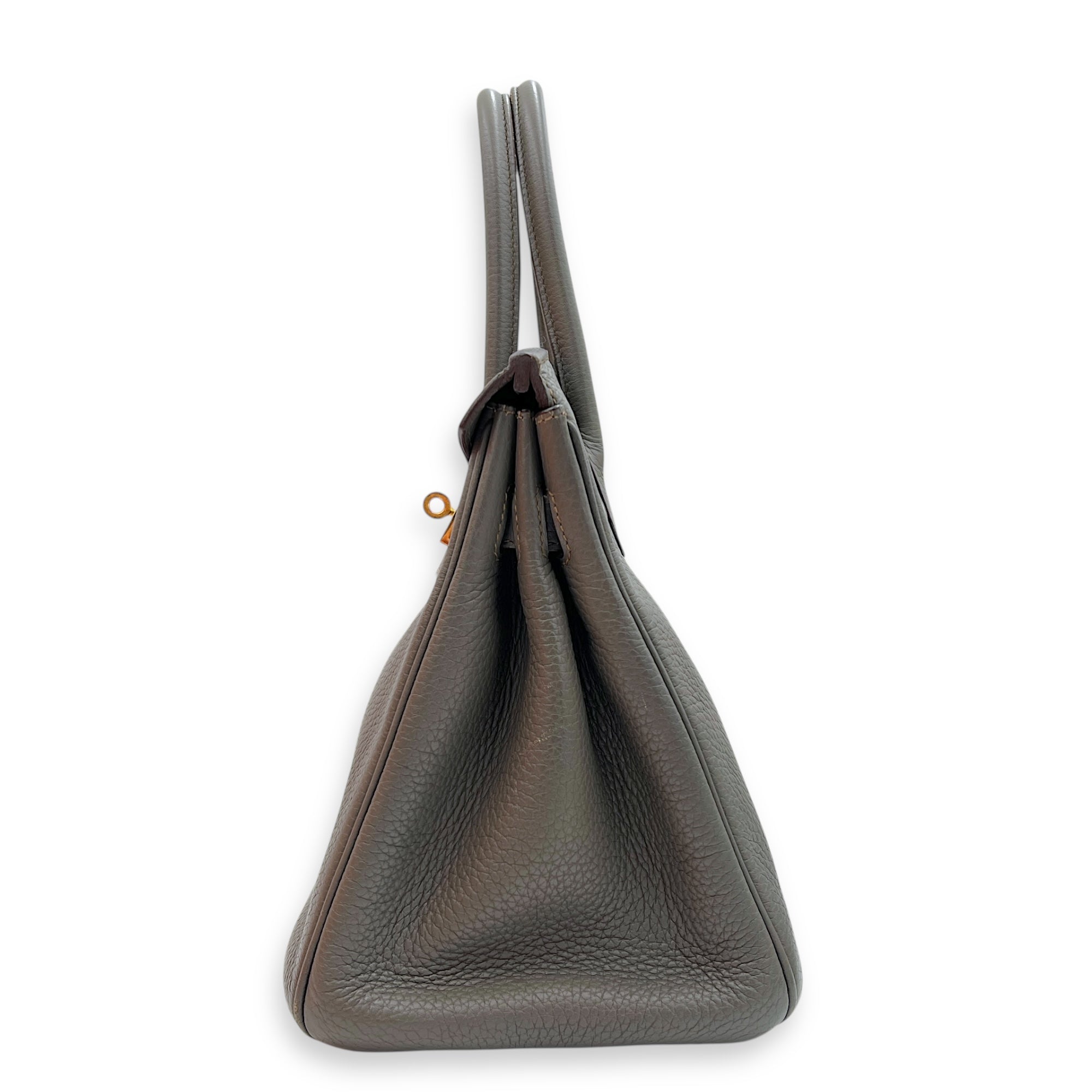 Birkin Etain in Clemence, Gold hardware