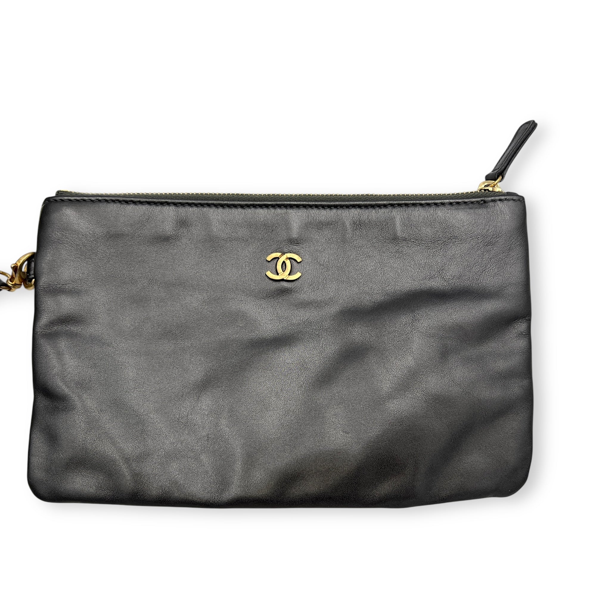 22 Tote Hobo Bag Medium Grey in Calfskin, Brushed Palladium hardware