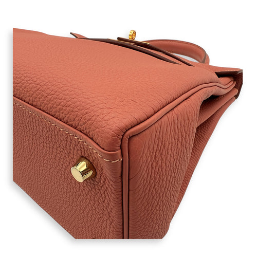 Kelly bois de rose in Togo, Gold hardware