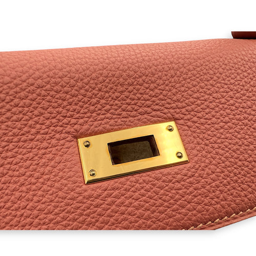 Kelly bois de rose in Togo, Gold hardware