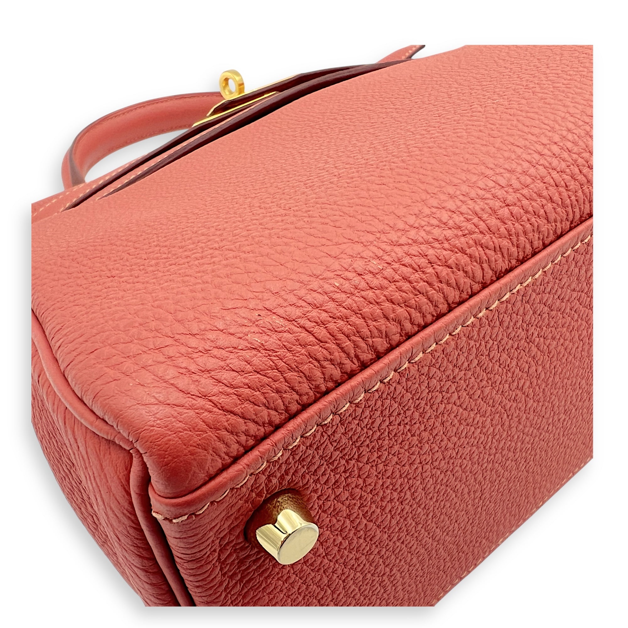 Kelly bois de rose in Togo, Gold hardware