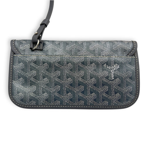 Saint Louis PM Grey in Coated Canvas, Silver hardware