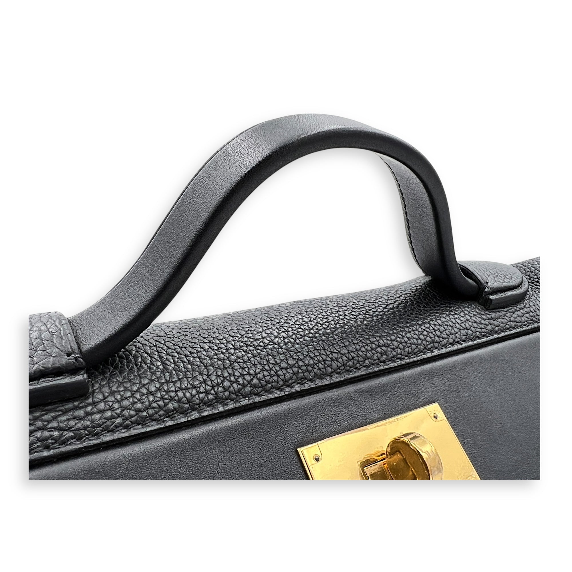 24/24 Black in Clemence, Gold hardware