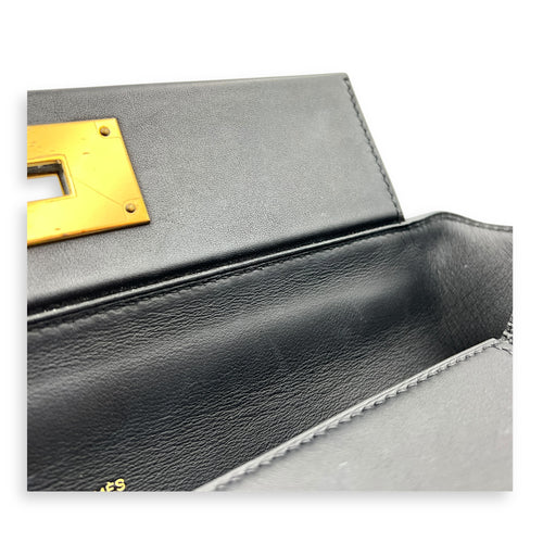 24/24 Black in Clemence, Gold hardware