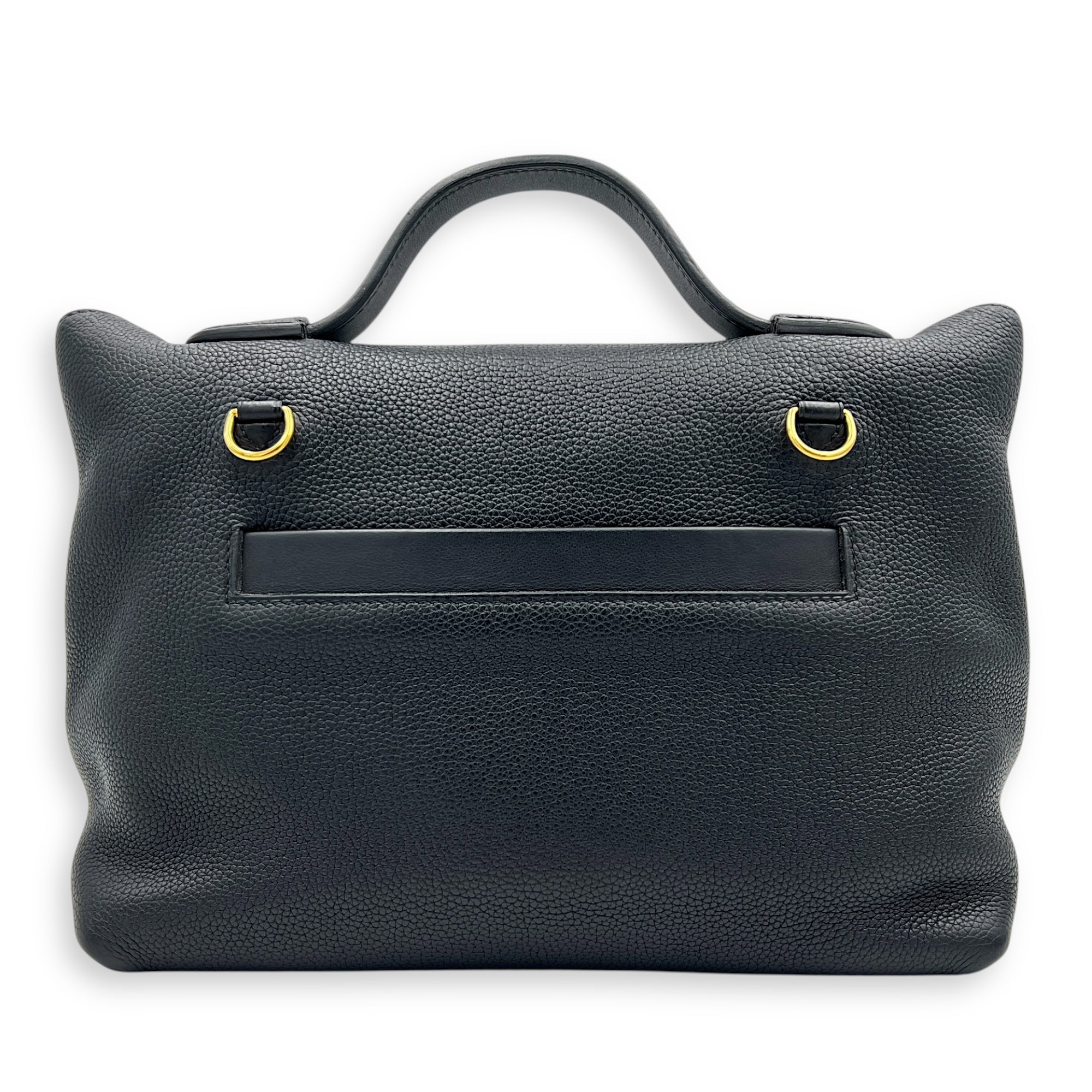 24/24 Black in Clemence, Gold hardware