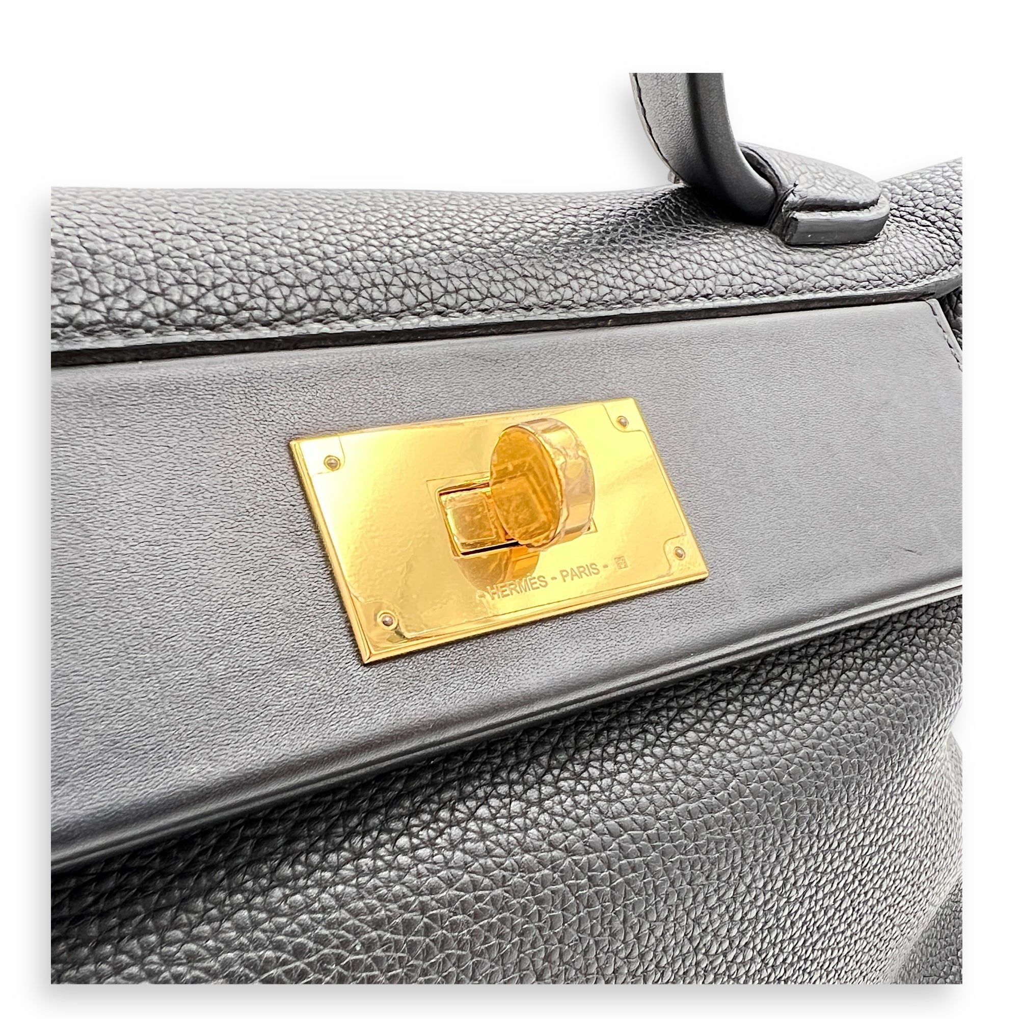 24/24 Black in Clemence, Gold hardware