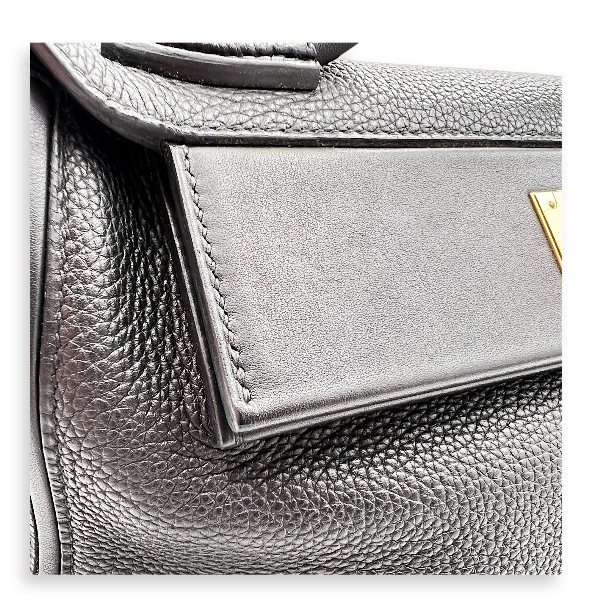 24/24 Black in Clemence, Gold hardware