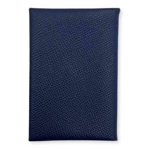 Calvi Blue in Epsom, Silver hardware