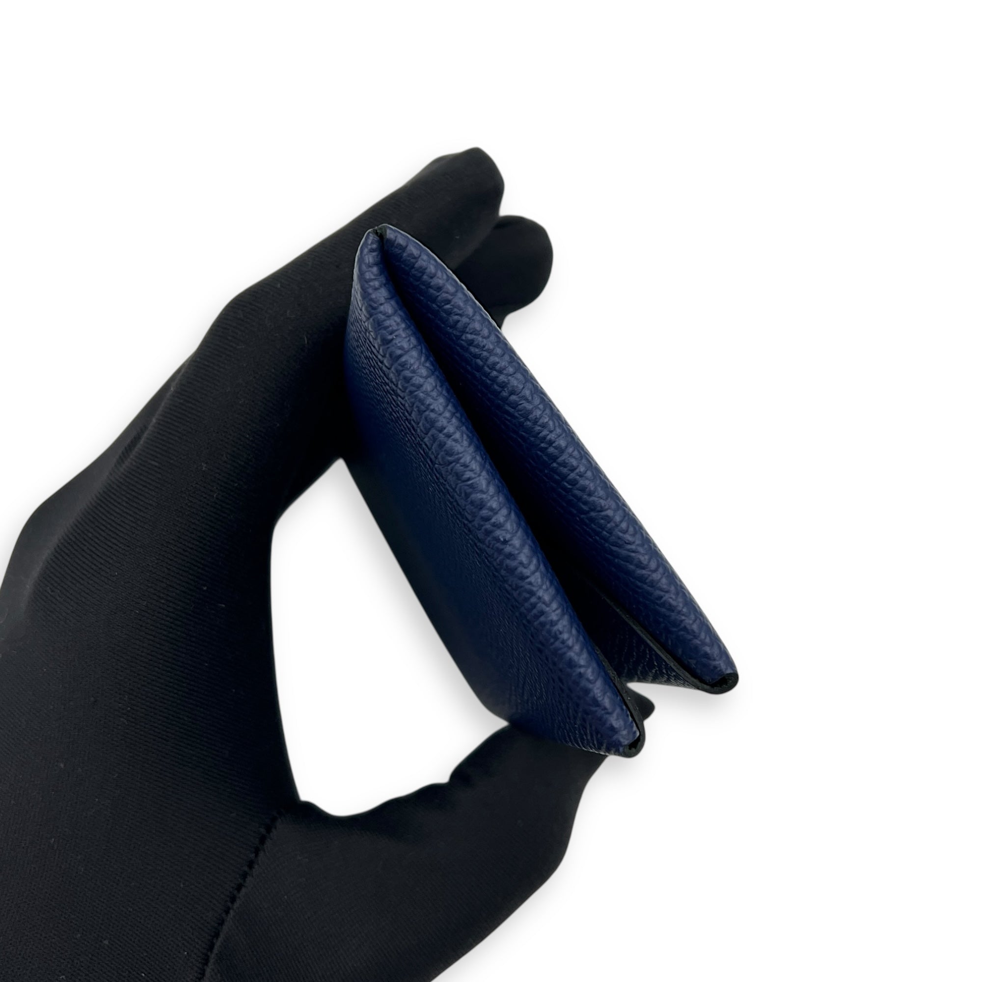 Calvi Blue in Epsom, Silver hardware