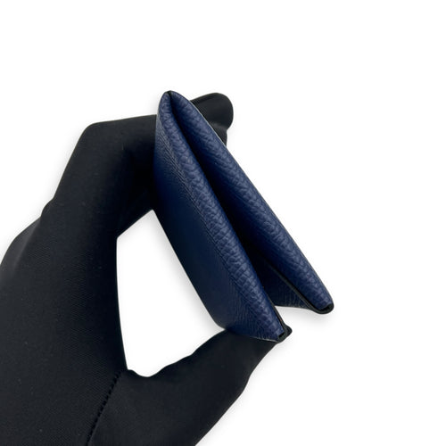 Calvi Blue in Epsom, Silver hardware