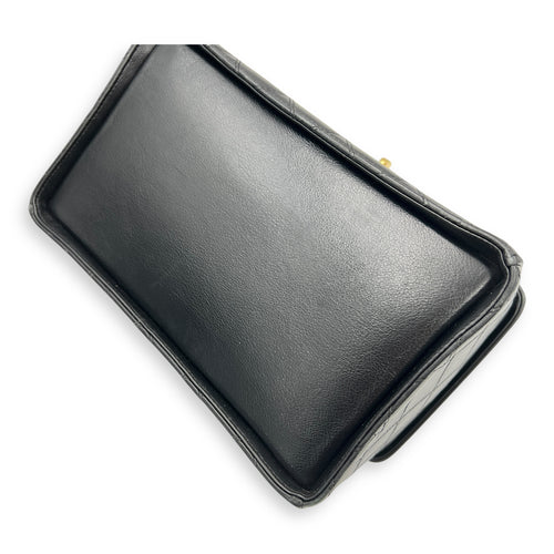 Vintage CC Vanity Bag Black in Calfskin, Gold hardware