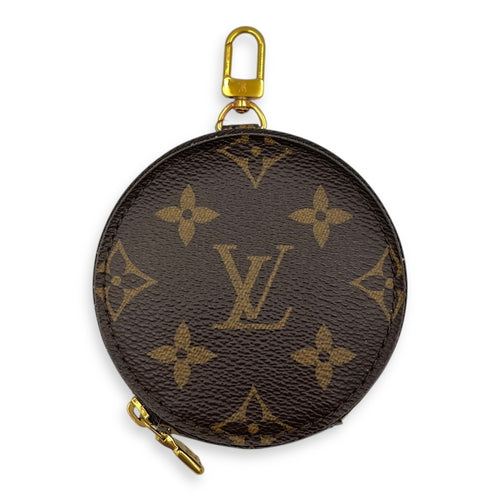 Multi-Pochette Accessoires Crossbody Bag Brown in Monogram Coated Canvas, Gold hardware