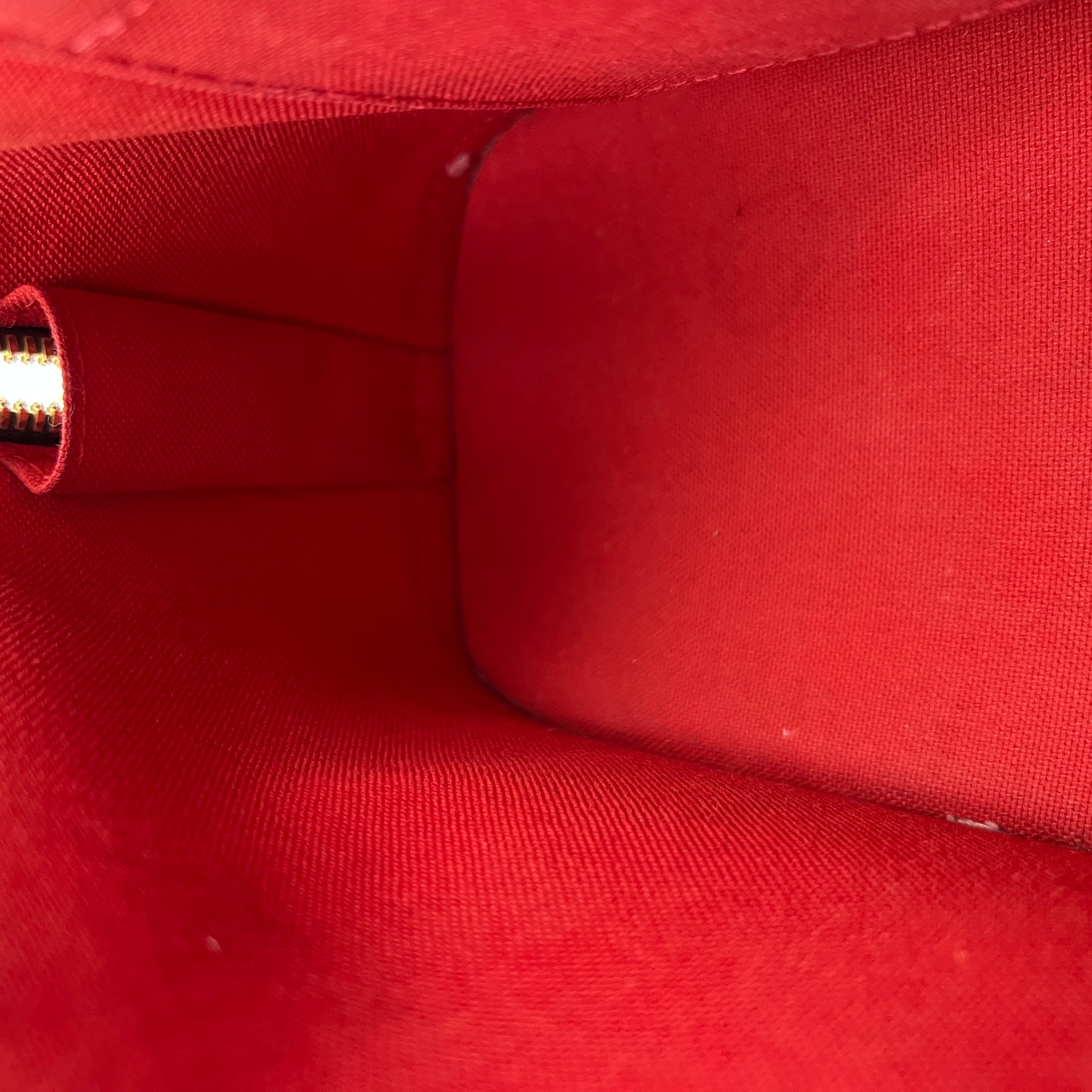 Alma Top Handle Bag Brown in Coated Canvas, Gold hardware