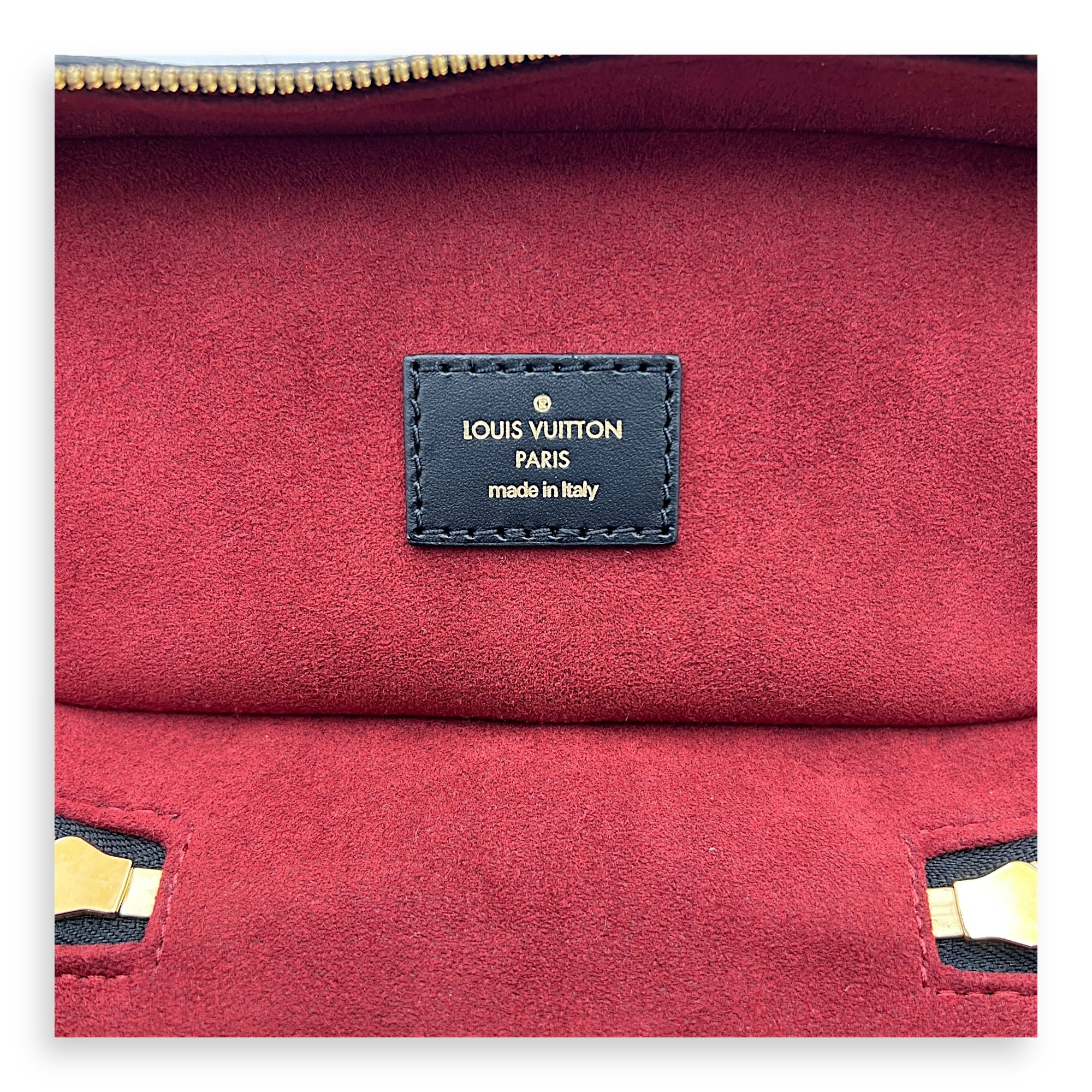 Others Vanity Bag Black in Empreinte Leather, Gold hardware