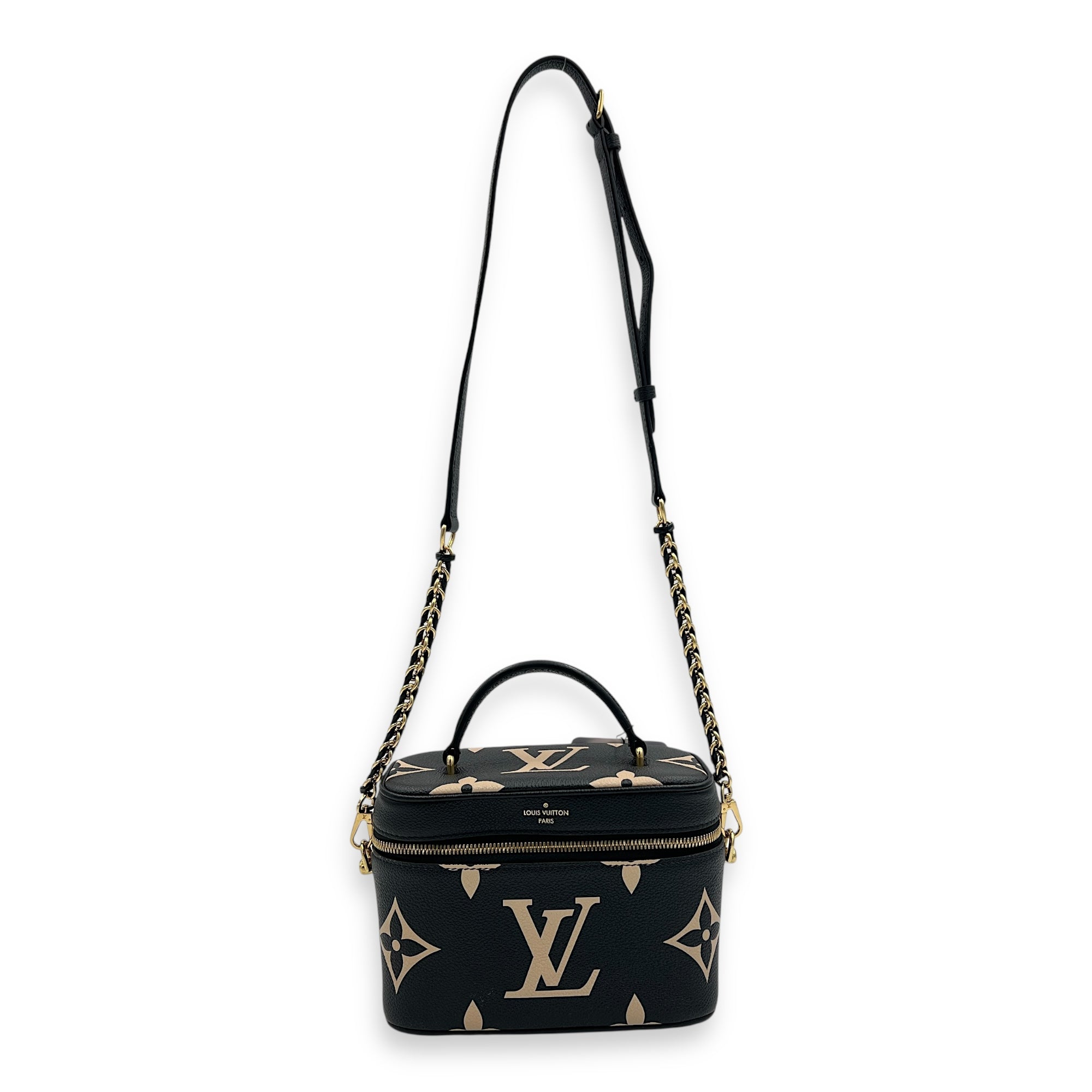 Others Vanity Bag Black in Empreinte Leather, Gold hardware