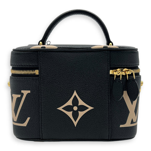Others Vanity Bag Black in Empreinte Leather, Gold hardware