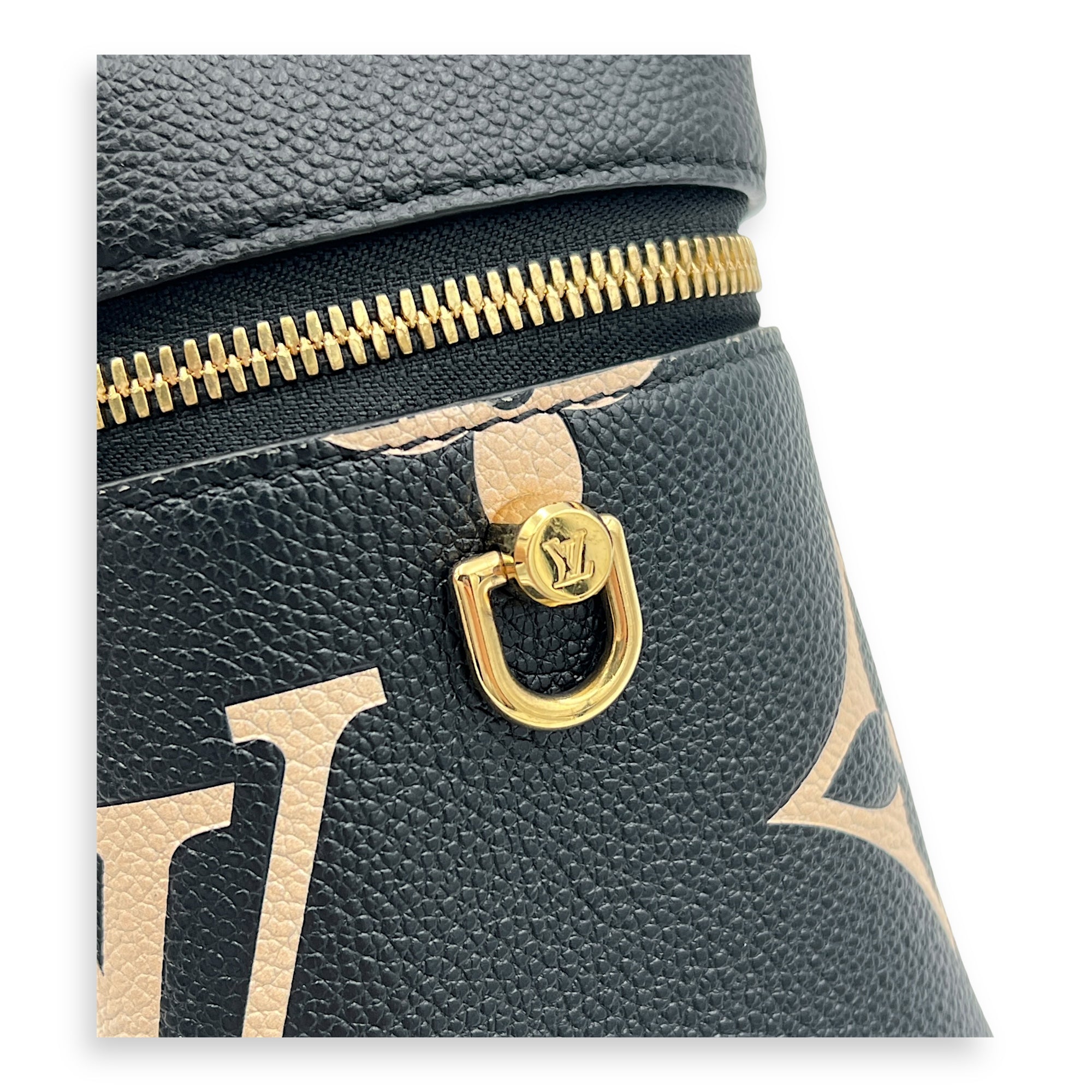 Others Vanity Bag Black in Empreinte Leather, Gold hardware