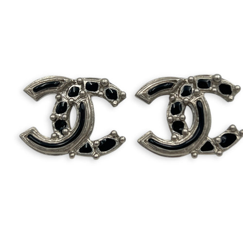 CC Earrings Silver in Metal, Silver hardware