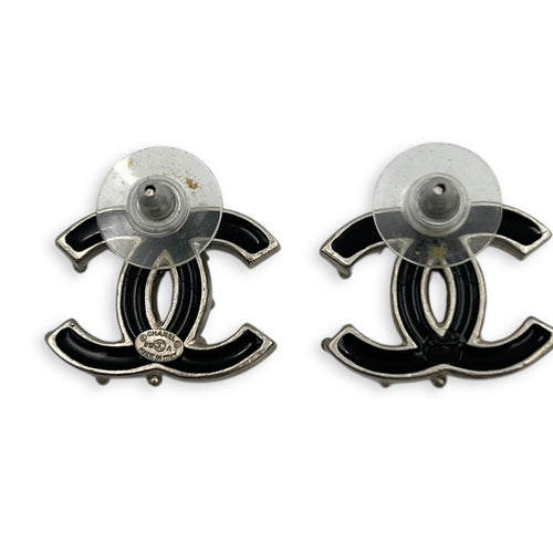 CC Earrings Silver in Metal, Silver hardware