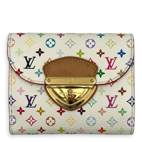 Takashi Murakami Multi-colour Wallet in Coated Canvas, Gold hardware